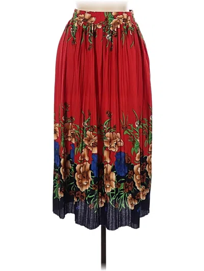 Pre-owned Assorted Brands Casual Skirt In Red