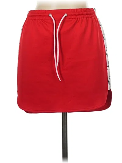 Pre-owned Assorted Brands Casual Skirt In Red