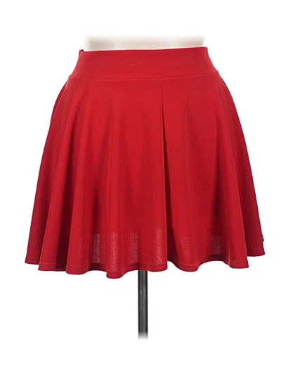 Pre-owned Assorted Brands Casual Skirt In Red