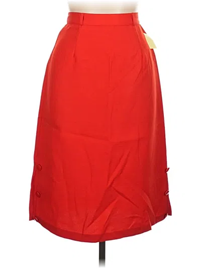 Pre-owned Assorted Brands Casual Skirt In Red