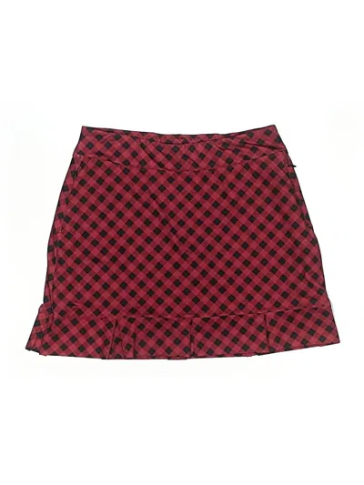 Pre-owned Assorted Brands Casual Skirt In Red