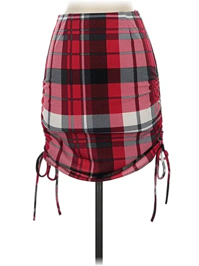 Assorted Brands Casual Skirt In Red