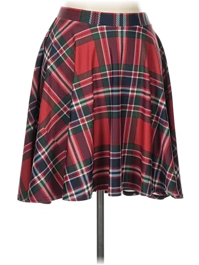 Pre-owned Assorted Brands Casual Skirt In Red