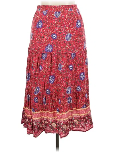 Pre-owned Assorted Brands Casual Skirt In Red