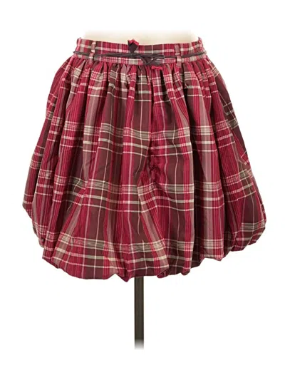 Pre-owned Assorted Brands Casual Skirt In Red