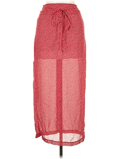Pre-owned Assorted Brands Casual Skirt In Red