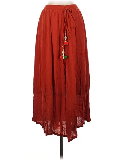 Pre-owned Assorted Brands Casual Skirt In Red