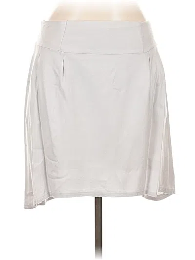 Pre-owned Assorted Brands Casual Skirt In Silver