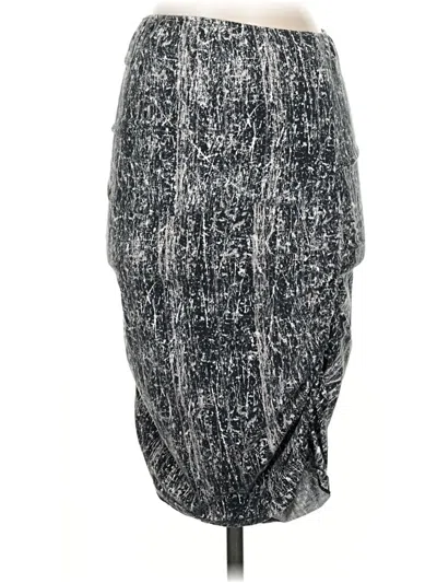Pre-owned Assorted Brands Casual Skirt In Silver