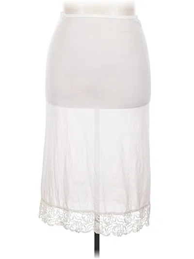 Pre-owned Assorted Brands Casual Skirt In Silver
