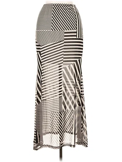 Pre-owned Assorted Brands Casual Skirt In Silver