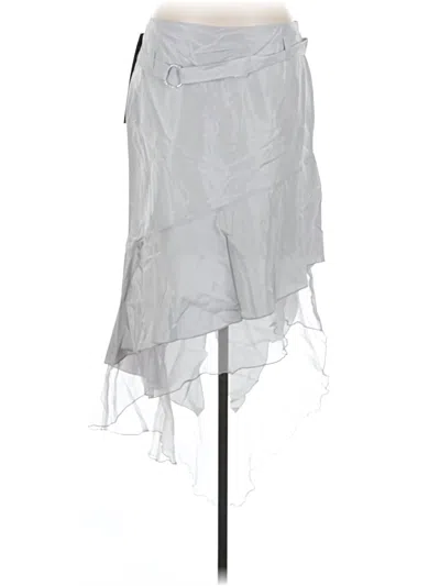 Pre-owned Assorted Brands Casual Skirt In Silver