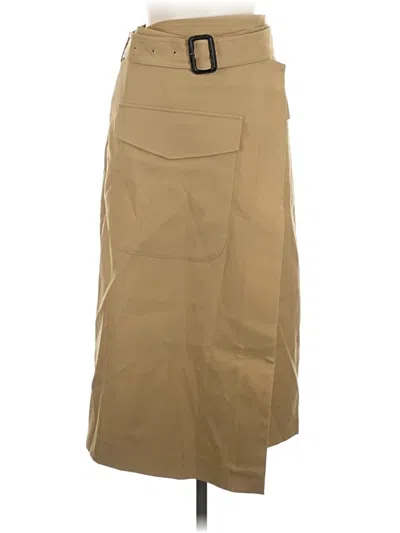 Pre-owned Assorted Brands Casual Skirt In Tan