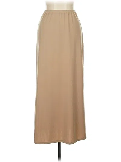 Pre-owned Assorted Brands Casual Skirt In Tan