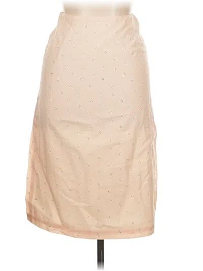 Pre-owned Assorted Brands Casual Skirt In Tan