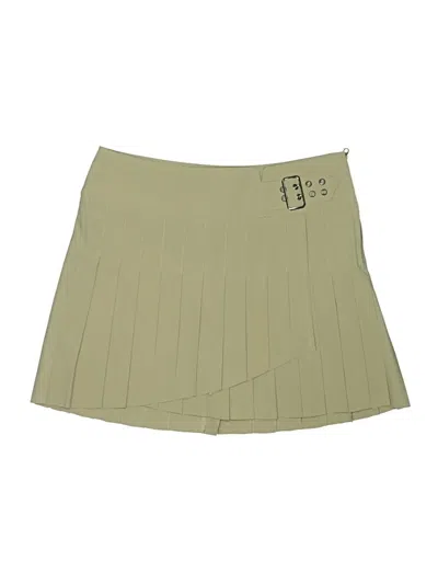 Pre-owned Assorted Brands Casual Skirt In Tan