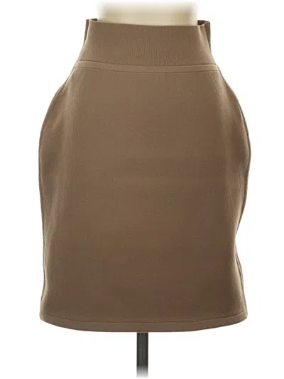 Pre-owned Assorted Brands Casual Skirt In Tan