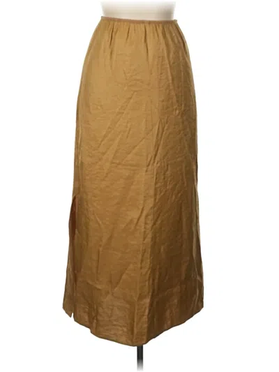 Pre-owned Assorted Brands Casual Skirt In Tan