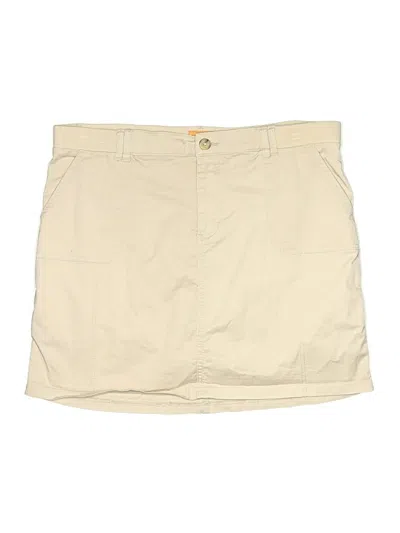 Pre-owned Assorted Brands Casual Skirt In Tan