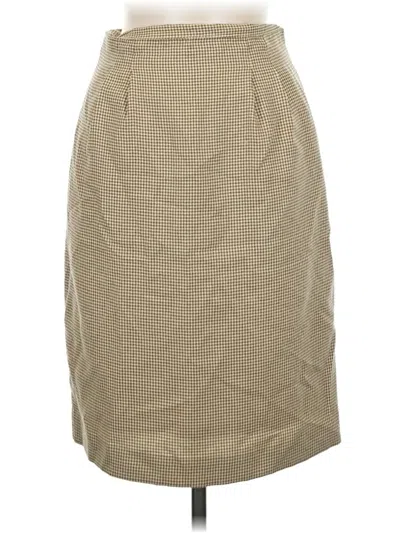 Pre-owned Assorted Brands Casual Skirt In Tan