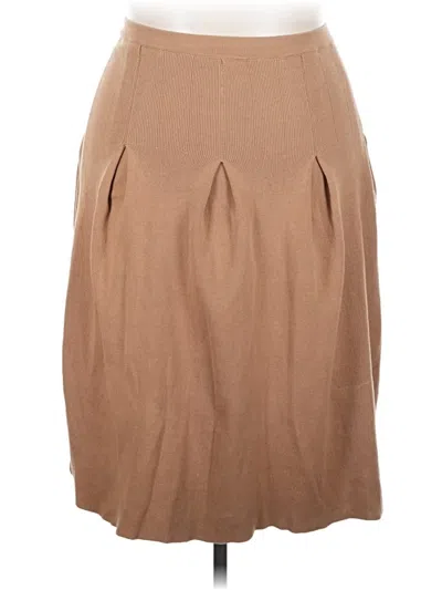 Assorted Brands Casual Skirt In Tan
