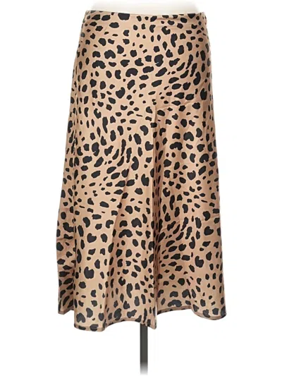 Assorted Brands Casual Skirt In Tan