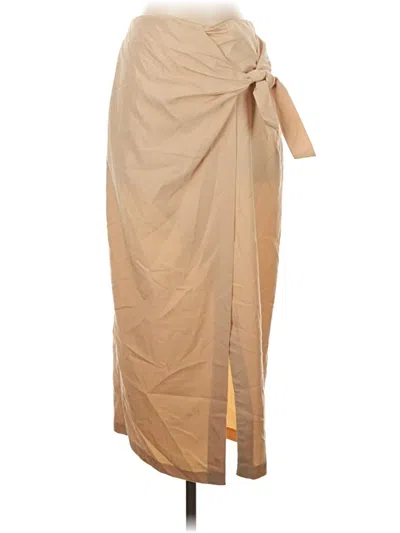 Pre-owned Assorted Brands Casual Skirt In Tan