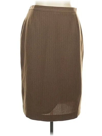 Pre-owned Assorted Brands Casual Skirt In Tan