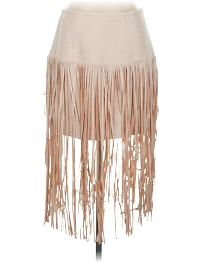 Pre-owned Assorted Brands Casual Skirt In Tan