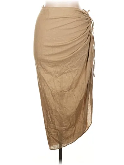 Assorted Brands Casual Skirt In Tan