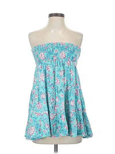 Pre-owned Assorted Brands Casual Skirt In Teal