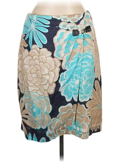 Pre-owned Assorted Brands Casual Skirt In Teal