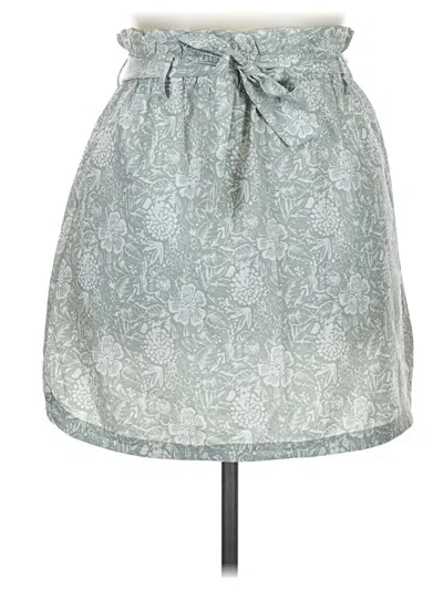 Pre-owned Assorted Brands Casual Skirt In Teal