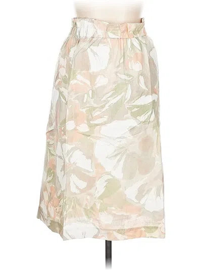 Pre-owned Assorted Brands Casual Skirt In White