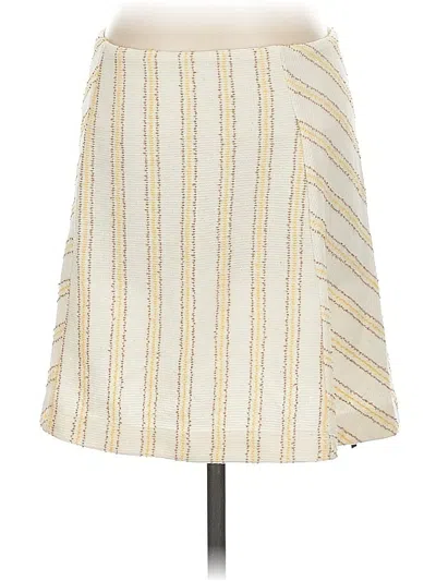 Pre-owned Assorted Brands Casual Skirt In White