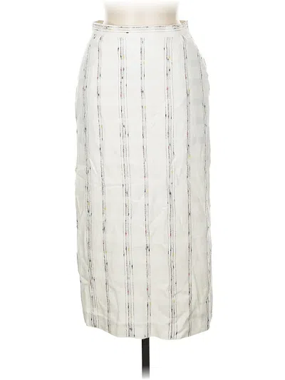 Pre-owned Assorted Brands Casual Skirt In White