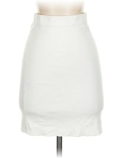 Pre-owned Assorted Brands Casual Skirt In White