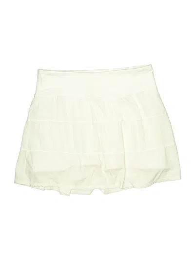 Pre-owned Assorted Brands Casual Skirt In White