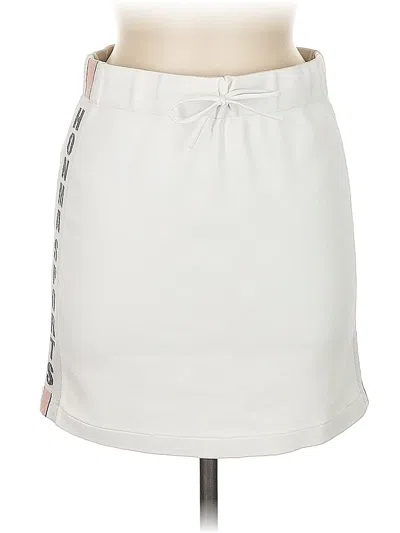 Pre-owned Assorted Brands Casual Skirt In White