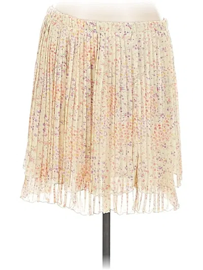 Pre-owned Assorted Brands Casual Skirt In White