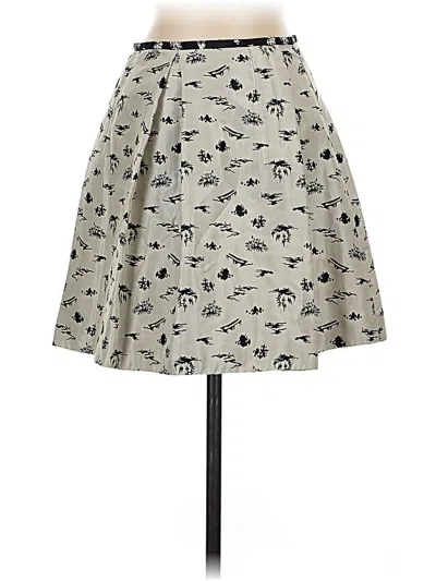 Pre-owned Assorted Brands Casual Skirt In White