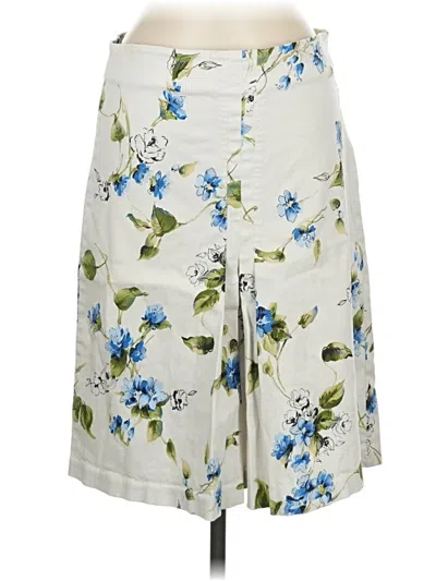 Pre-owned Assorted Brands Casual Skirt In White