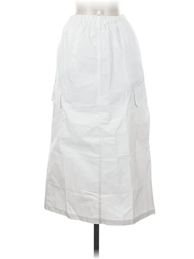 Assorted Brands Casual Skirt In White
