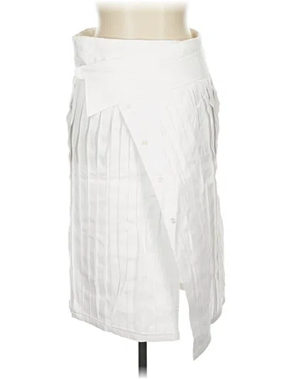 Pre-owned Assorted Brands Casual Skirt In White