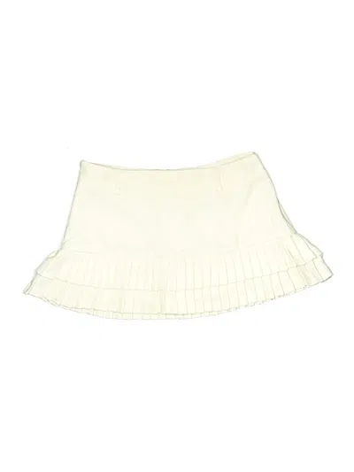 Pre-owned Assorted Brands Casual Skirt In White