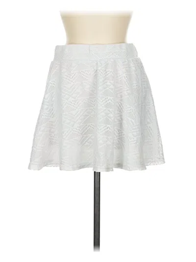 Pre-owned Assorted Brands Casual Skirt In White