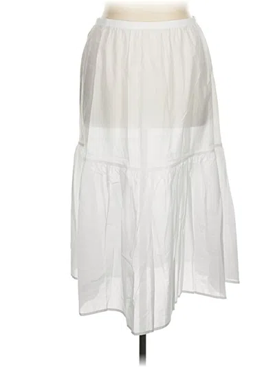 Pre-owned Assorted Brands Casual Skirt In White