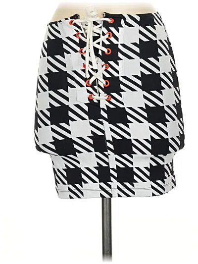 Pre-owned Assorted Brands Casual Skirt In White