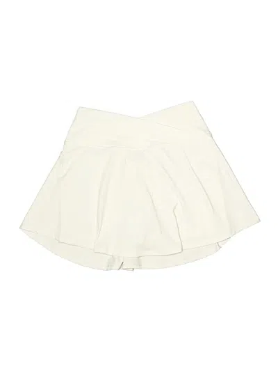 Pre-owned Assorted Brands Casual Skirt In White