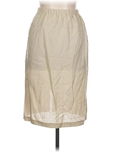 Pre-owned Assorted Brands Casual Skirt In White